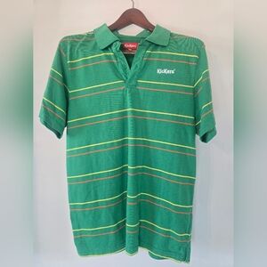 Kickers Green Striped Men's Shirt